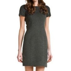NWT Theory Nuriana charcoal wool dress 0